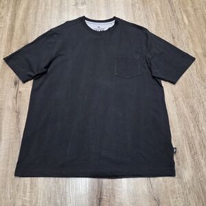 Tommy Bahama Relax Men's Pre-owned Short Sleeve Black T-Shirt Size Medium.